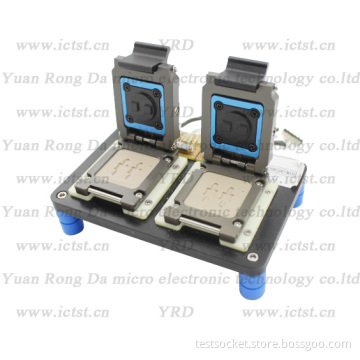 QFN40 testing solution QFN test socket test fixture QFN born-in socket